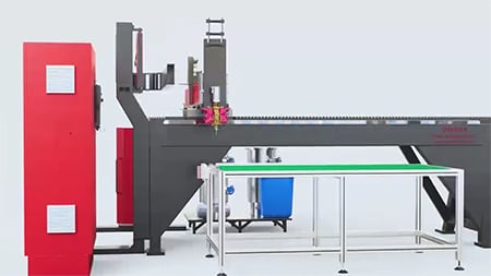SJ-503 (5-30mm) Formed-in-Place Foam Gasket Machine
