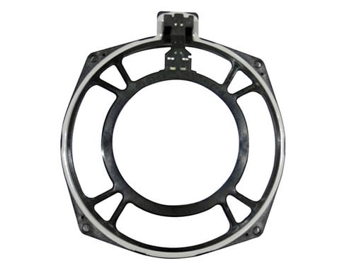 Gasket sealing of car speaker basket